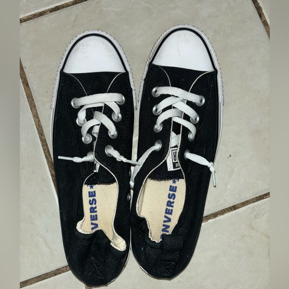 Black converse
